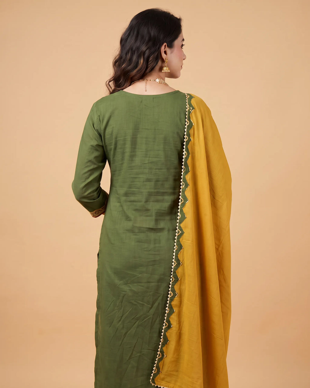 Green Yellow Cotton