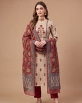 Beige Red Kora