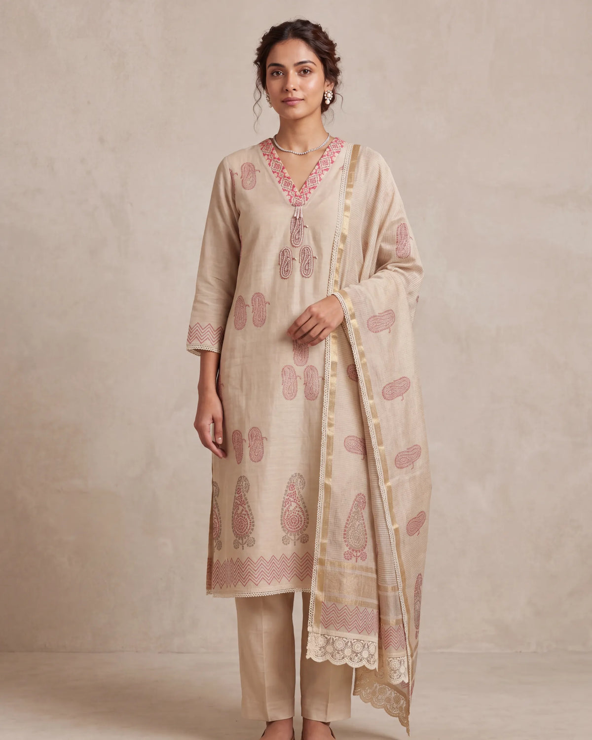 Ivory Pink Tissue