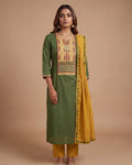 Green Yellow Cotton