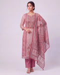Pink Beige Kora Cotton