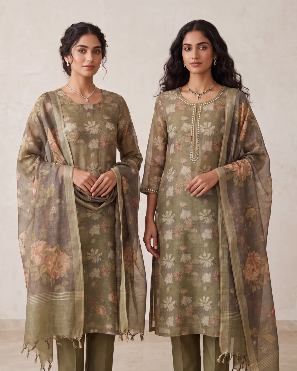 Green Gold Chanderi