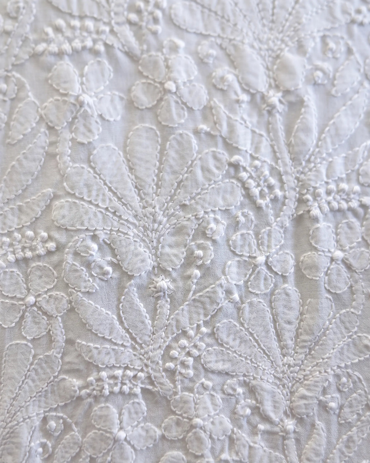 White Chikankari Kurta