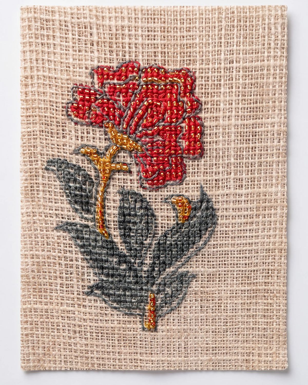 Beige Red Kora