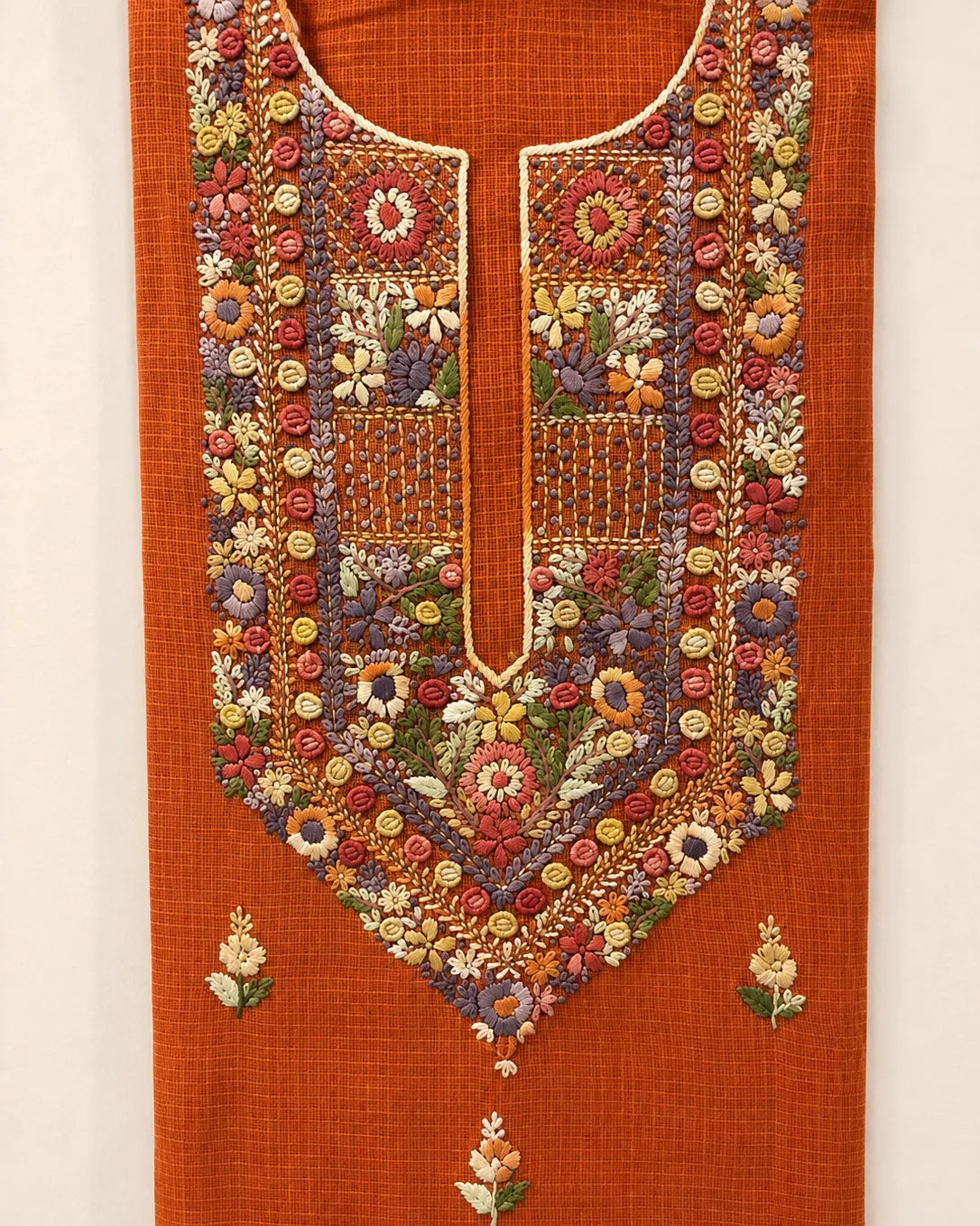 Rust Phulkari